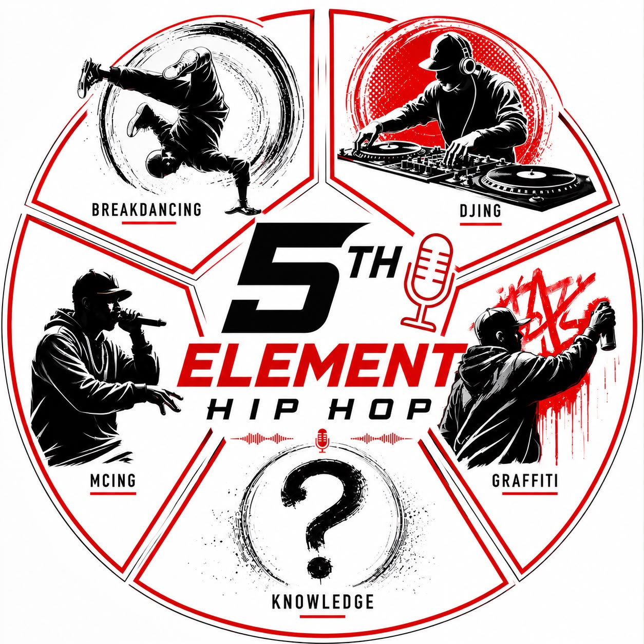 Supplied 5th Element Hip Hop artwork