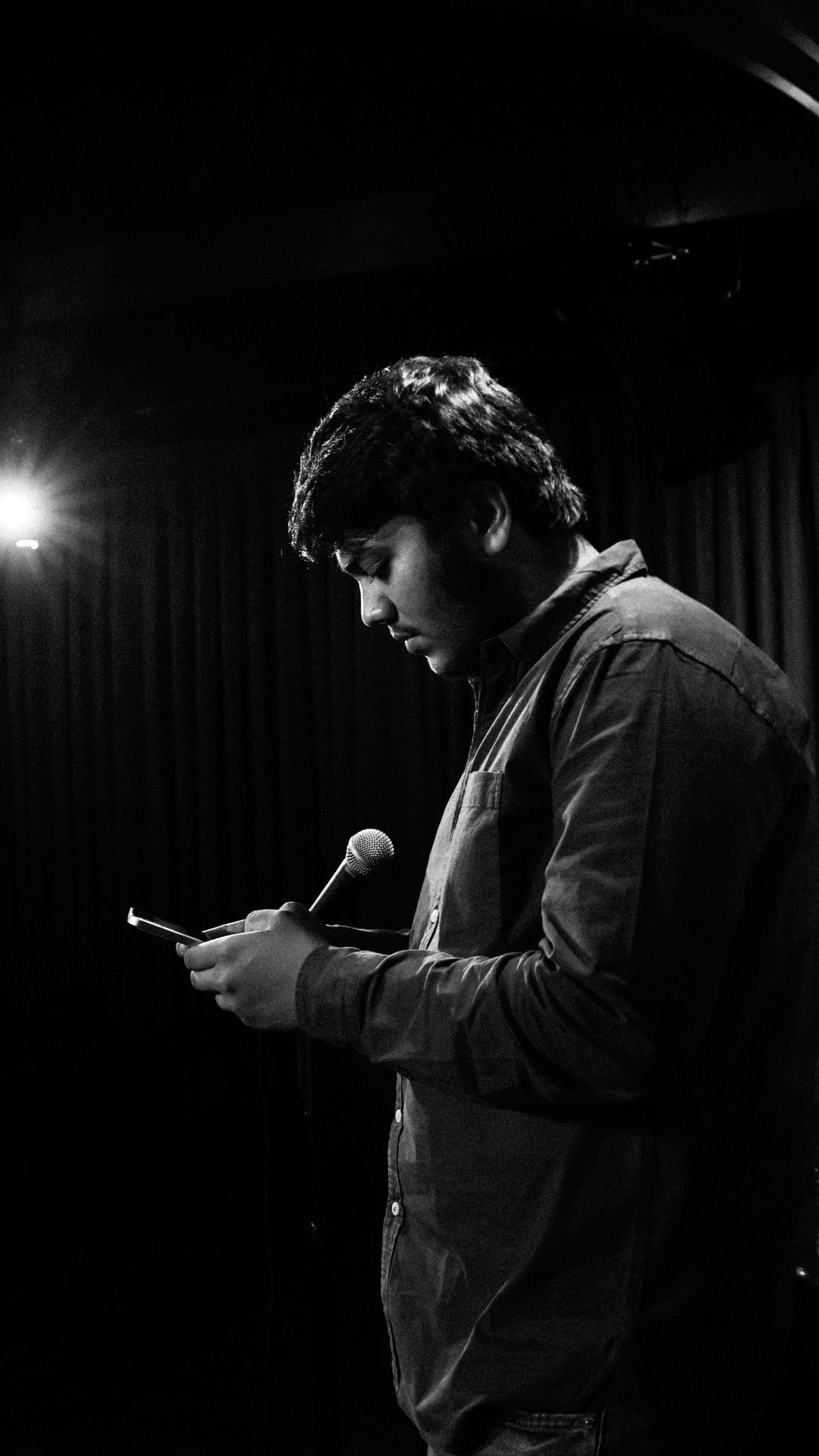 Illustrative comedians photography