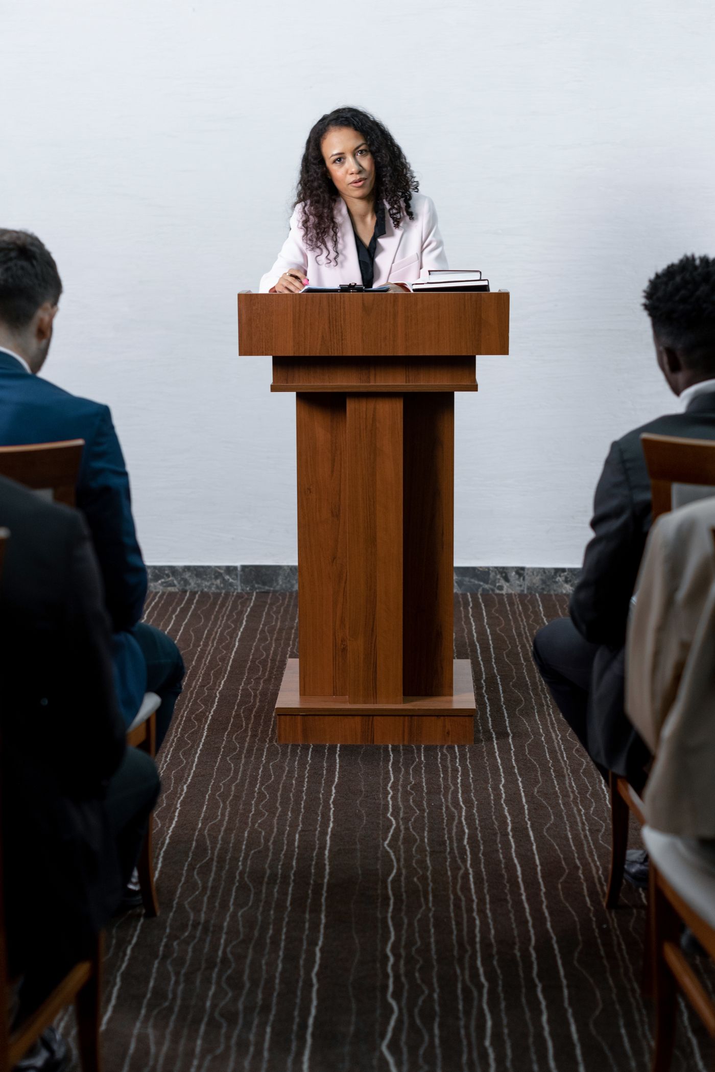 Illustrative public speakers photography